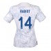 Frankrike Adrien Rabiot #14 Bortedrakt Dame VM 2022 Korte ermer
